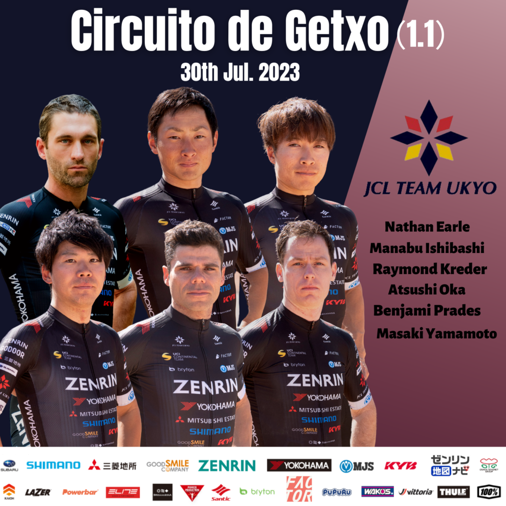 【出走メンバー】78th Circuito de Getxo – Memorial Hermanos Otxoa